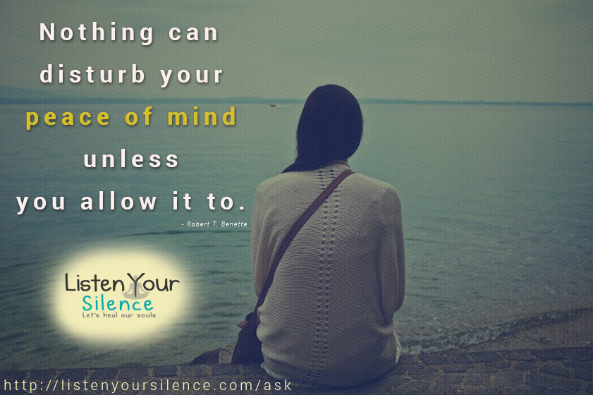 peace of mind
